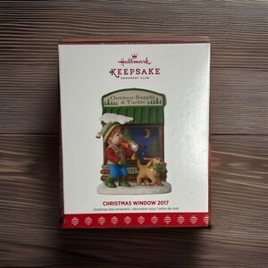 Hallmark 2017 Christmas Window Outdoor Supply & Tackle MIB Ornament